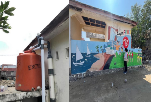 Pemasangan IPAH dan Revitalisasi Kamar Mandi Umum