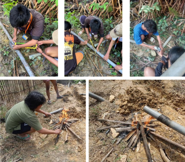 Memperbaiki dan Membersihkan Pipa Pamsimas