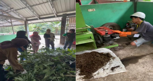 Melakukan Kegiatan Pemilahan Dan Pengomposan di TPS 3R