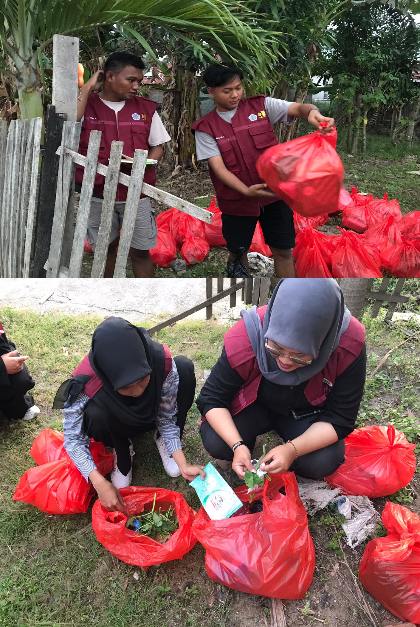 Penjemputan dan Pemilahan Sampah dari Rumah-Rumah Warga