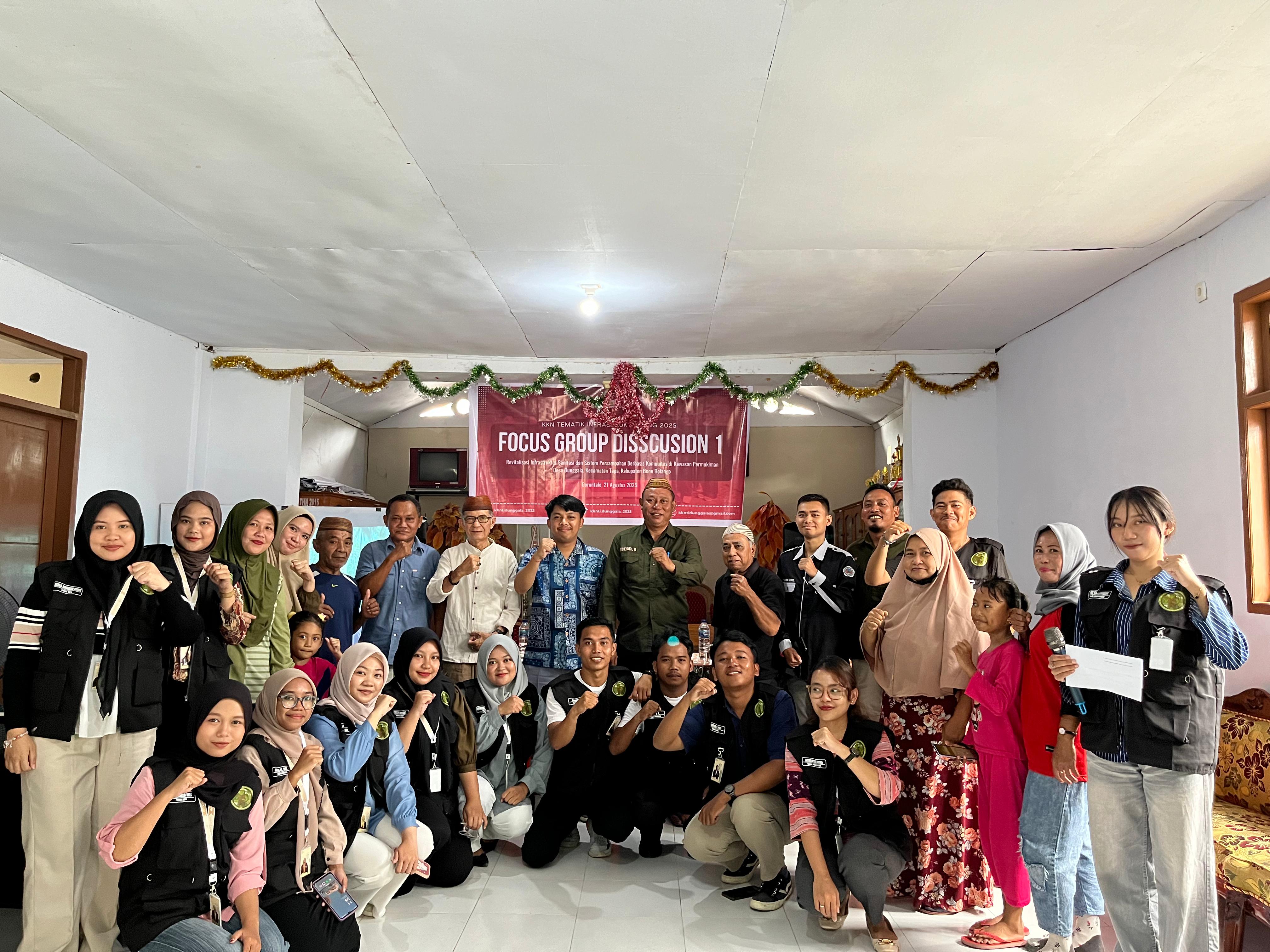 FGD I IMAP di Desa Dunggala