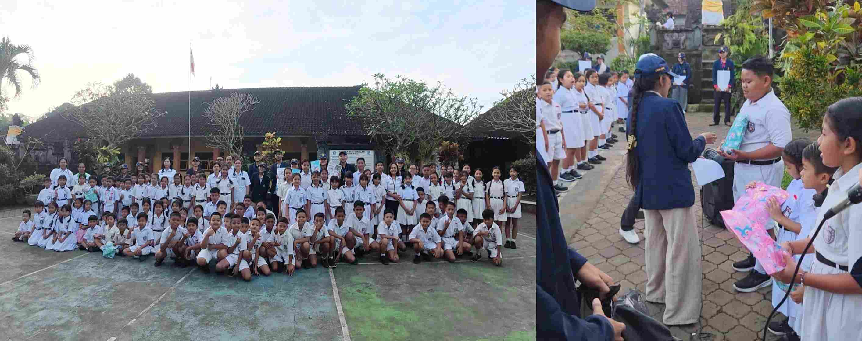 Sosialisasi Perilaku Hidup Bersih dan Sehat (PHBS) di SDN 4 Selat 