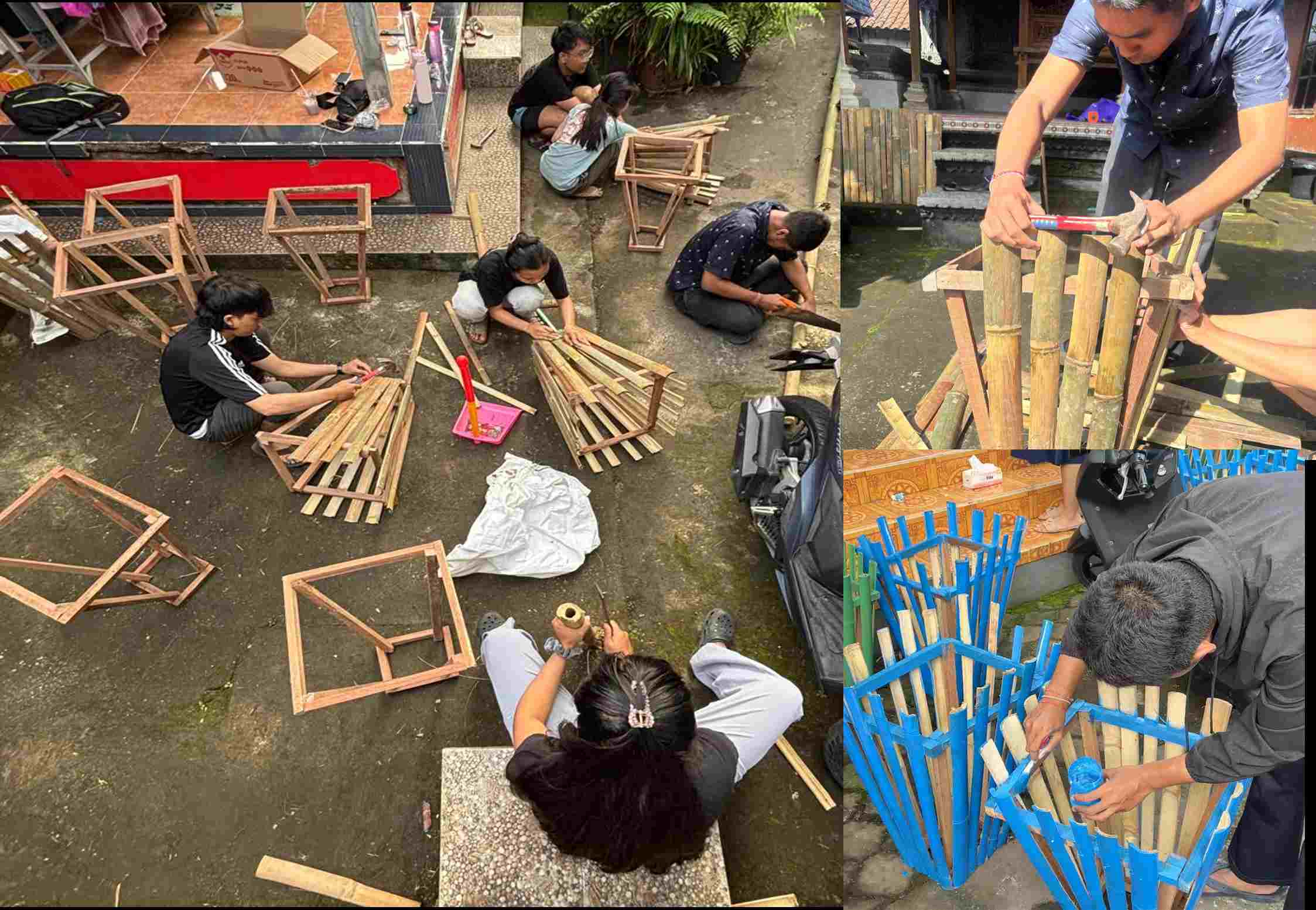 Membuat Tempat Sampah Organik dan Anorganik