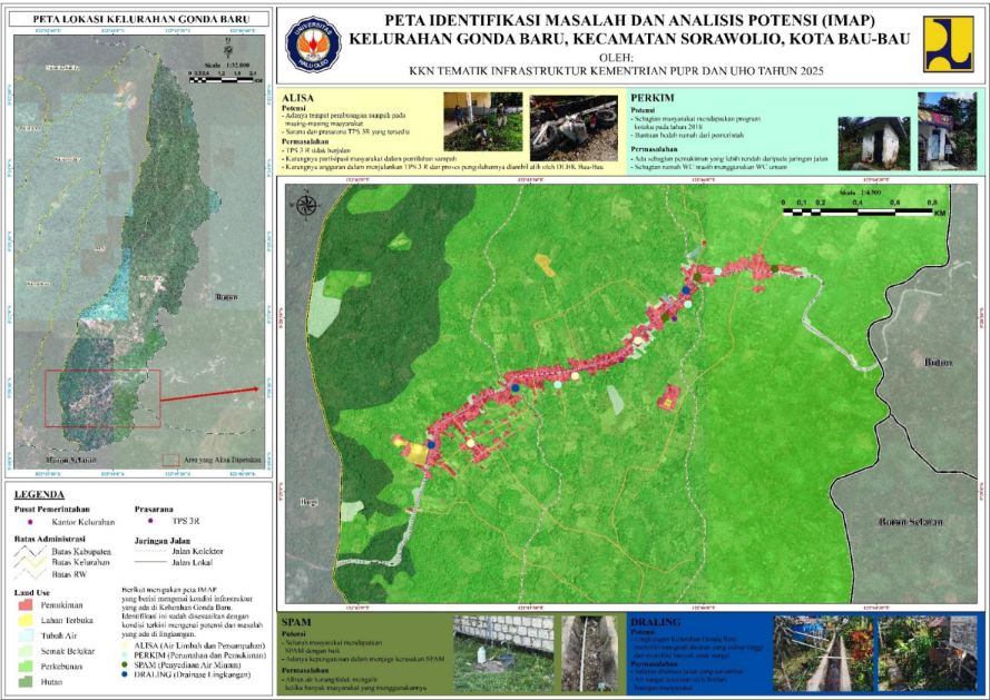 Peta IMAP Desa Gonda Baru